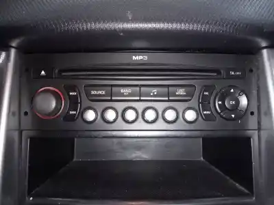 Second-hand car spare part audio system / radio cd for peugeot 207 active oem iam references 