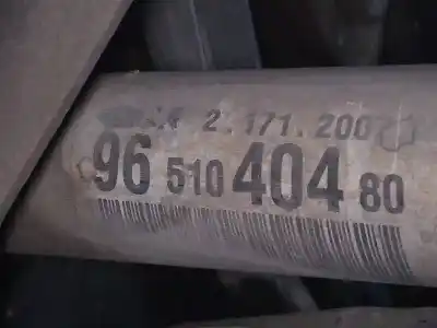 Second-hand car spare part front right transmission for peugeot 207 active oem iam references 9651040480