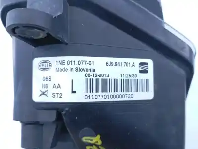 Автозапчасти б/у левая противотуманная фара за seat ibiza (6j5) reference ссылки oem iam 6j9941701a e1-b6-39-1 