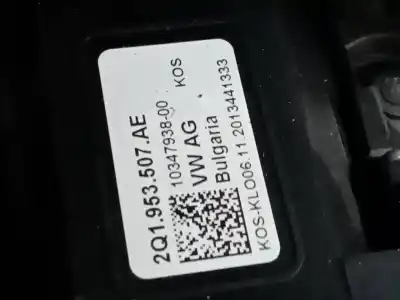Автозапчасти б/у кольцо подушки безопасности за SEAT IBIZA V (KJ1, KJG) 1.6 TDI ссылки OEM IAM 2Q1953507AE  