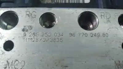 Peça sobressalente para automóvel em segunda mão abs por citroen c4 lim. seduction referências oem iam 9677024980 p3-b9-9-3 0265252034