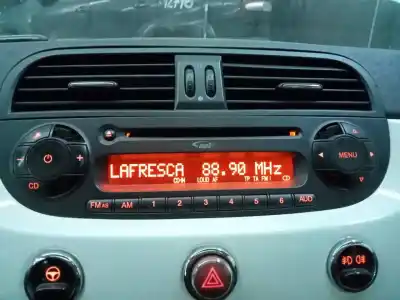 Автозапчастина б/у аудіо система / радіо cd для fiat nuova 500 (150) pop посилання на oem iam 