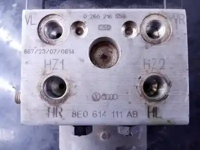 Peça sobressalente para automóvel em segunda mão abs por audi a4 berlina (b5) 1.8 t referências oem iam 8e0614111ab p3-a8-9-5 0265216559