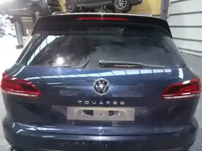 Peça sobressalente para automóvel em segunda mão porta da mala / tampa traseira por volkswagen touareg r-line 4 motion referências oem iam 