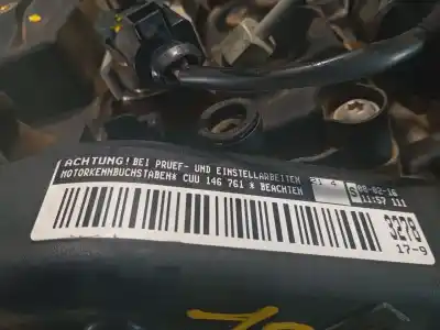 Second-hand car spare part complete engine for volkswagen scirocco (138) r-line bmt oem iam references cuub m1-a1-124 