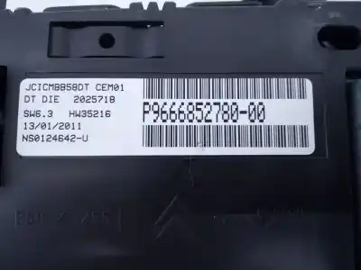 Second-hand car spare part dashboard for citroen c4 picasso monospace oem iam references p966685278000 e3-b2-33-2  Second-hand car spare part dashboard for citroen c4 picasso monospace oem iam references p966685278000 e3-b2-33-2