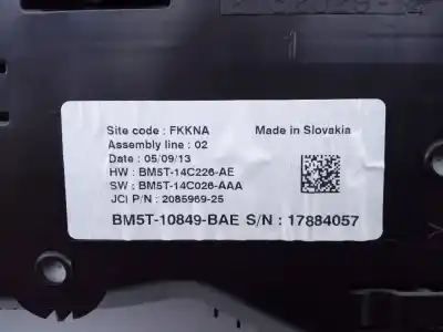 Peça sobressalente para automóvel em segunda mão quadrante por ford focus lim. (cb8) 1.0 ecoboost cat referências oem iam bm5t10849bae e3-b3-39-4 
