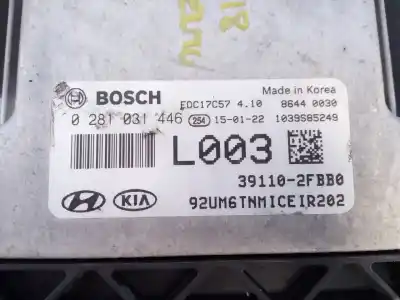 Second-hand car spare part ecu engine control for kia sorento concept 2wd oem iam references 391102fbb0 e3-a3-31-1 0281031446