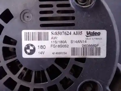 Second-hand car spare part alternator for bmw x1 (e84) sdrive 18d oem iam references 8507624 p3-b5-24-2 2608669f