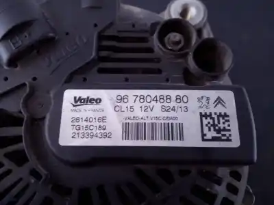 Peça sobressalente para automóvel em segunda mão alternador por citroen ds4 design referências oem iam 9678048880 p3-b5-18-2 2614016e