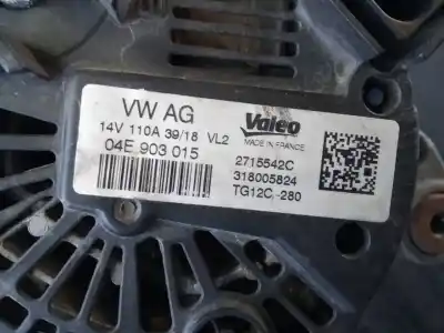 Автозапчастина б/у генератор для seat leon (5f1) style посилання на oem iam 04e903015 p3-b5-23-3 2715542c Автозапчастина б/у генератор для seat leon (5f1) style посилання на oem iam 04e903015 p3-b5-23-3 2715542c