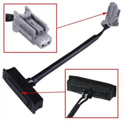 Second-hand car spare part TAILGATE BACK DOOR HANDLE for NISSAN QASHQAI (J10)  OEM IAM references 90602JD00B T2-2-A3-4 