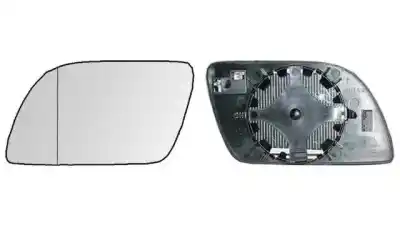 Second-hand car spare part RIGHT WING MIRROR GLASS for VOLKSWAGEN POLO (9N1)  OEM IAM references 31914122 T2-4-A4-4 