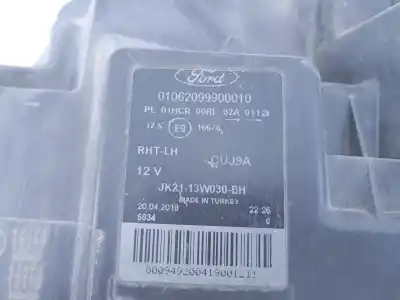 Second-hand car spare part left headlight for ford transit custom kasten panther oem iam references jk2113w030bh e2-b3-59-2 01062099900010