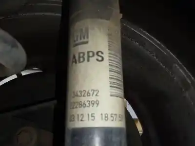 Second-hand car spare part right rear shock absorber for opel corsa e selective oem iam references 13432672  