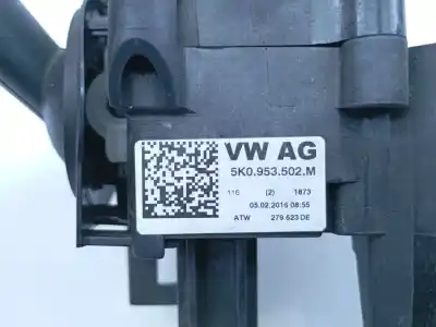 Second-hand car spare part indicator switch for volkswagen scirocco (138) r-line bmt oem iam references 5k0953521gf e2-a1-19-1 5k0953502m