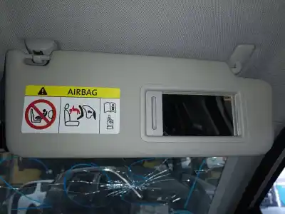 Peça sobressalente para automóvel em segunda mão para-sol direito por skoda fabia combi familiar comfort referências oem iam 