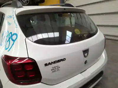 Second-hand car spare part tailgate for dacia sandero stepway oem iam references   