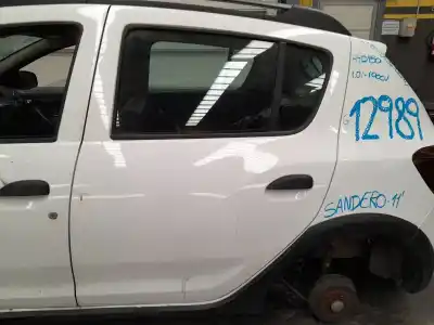 Second-hand car spare part rear left door for dacia sandero stepway oem iam references 