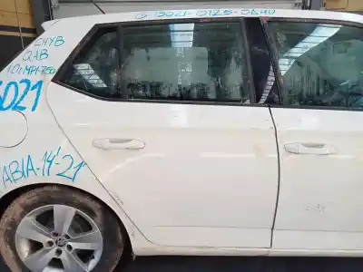 Second-hand car spare part rear right door for skoda fabia active oem iam references 