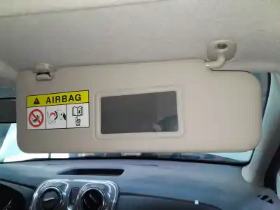Second-hand car spare part right sunshade for dacia sandero stepway oem iam references 