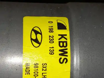 Автозапчасти б/у мотор переднего стеклоочистителя за hyundai kona (os, ose, osi) 1.0 t-gdi ссылки oem iam 98100be100  0198230139