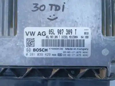 Автозапчастина б/у ебу контролер двигуна для audi q2 q2 30 tdi посилання на oem iam 05l907309t e2-a1-29-7 0281039429