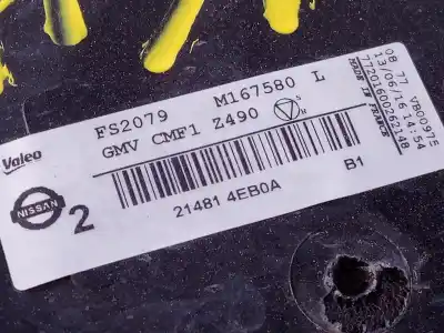 Автозапчастина б/у електро вентилятор для renault kadjar limited посилання на oem iam fs2079m16580 p2-b9-8 gmvcmf1z490