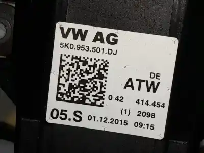 İkinci el araba yedek parçası HAVA YASTIGI YÜZÜK için VOLKSWAGEN TIGUAN  OEM IAM referansları 5K0953501DJ  