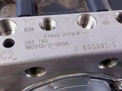Автозапчастина б/у абс для renault kangoo expression посилання на oem iam 476602079r p3-a8-3-2 269790