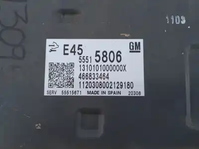 Second-hand car spare part ecu engine control for opel insignia insignia b grand sport z18 oem iam references 55515806 e3-a5-23-2 466833464
