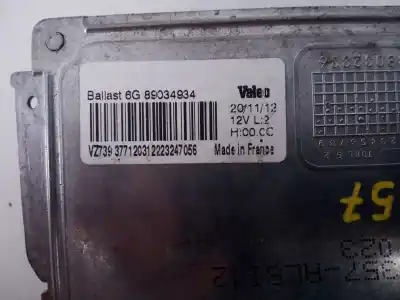 Peça sobressalente para automóvel em segunda mão balastro de xenon por citroen ds4 sport referências oem iam 6g89034934 e3-b2-29-2 