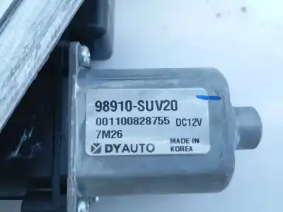 Peça sobressalente para automóvel em segunda mão elevador de vidros traseiro direito por opel mokka / mokka x (j13) 1.4 (_76) referências oem iam 98910suv20 e2-b6-50-1 001100828755
