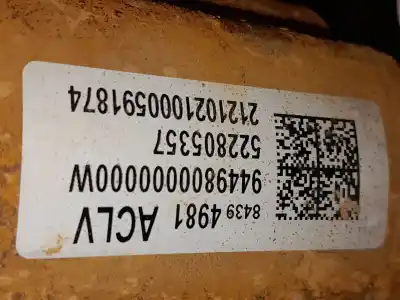 Peça sobressalente para automóvel em segunda mão transmissão dianteira direita por opel insignia insignia b grand sport z18 referências oem iam 522805357