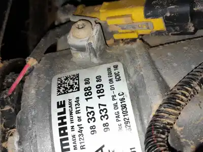 Second-hand car spare part air conditioning compressor for opel astra l 1.2 dynamic oem iam references 9833718880  9833718980