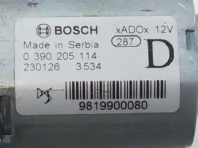 Peça sobressalente para automóvel em segunda mão motor do limpador traseiro por opel astra l 1.2 dynamic referências oem iam 2301263534 e2-b6-4-1 0390205114