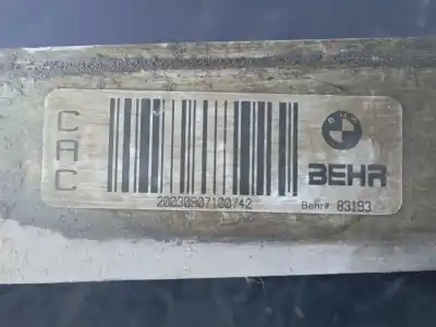 Second-hand car spare part intercooler for bmw x5 (e53) 3.0d oem iam references 20030807100742 p2-a11-4 83193