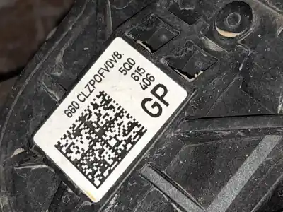 Автозапчасти б/у задний правый тормозной суппорт за volkswagen t-roc (a11, d11) 1.5 tsi ссылки oem iam 5q0615406gp  