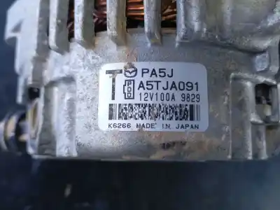 Автозапчастина б/у генератор для mazda cx-5 (kf) 2.0 посилання на oem iam a5tja091 p3-b6-19-4 12v100a9829