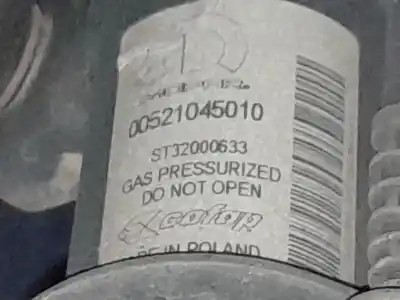 Автозапчастина б/у амортизатор передній лівий для jeep renegade suv (bu, b1, bv) 1.6 посилання на oem iam 00521044010  