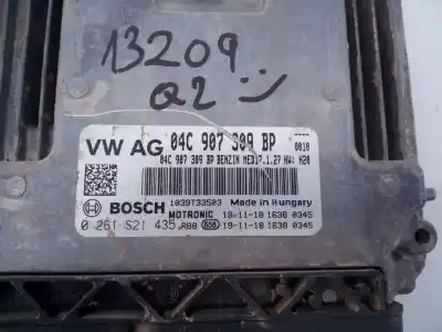 Second-hand car spare part ecu engine control for audi q2 (gab, gag) 30 tfsi oem iam references 04c907309bp e2-a1-5-4 0261s21435