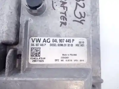 Second-hand car spare part ecu engine control for volkswagen crafter furgón (sy_, sx_) 2.0 tdi rwd oem iam references 04l907445p e2-a1-5-4 28611625