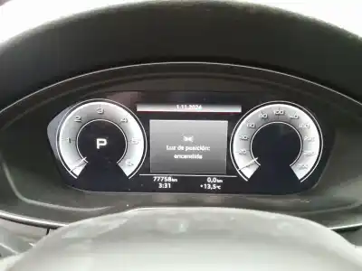 Автозапчастина б/у панель інструментів для audi a4 b9 (8w2, 8wc) 30 tdi mild hybrid посилання на oem iam 8w5920790l e2-a1-4-4 0263760003