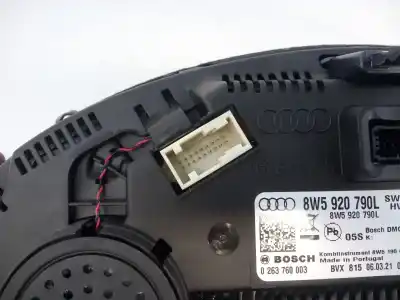Автозапчастина б/у панель інструментів для audi a4 b9 (8w2, 8wc) 30 tdi mild hybrid посилання на oem iam 8w5920790l e2-a1-4-4 0263760003