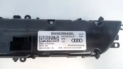 Pezzo di ricambio per auto di seconda mano controllo climatico per audi a4 b9 (8w2, 8wc) 30 tdi mild hybrid riferimenti oem iam 8w0820043al e2-a1-3-1 5hb013250