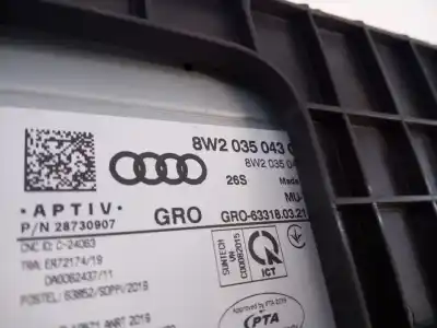Автозапчастина б/у gps навігаційна система для audi a4 b9 (8w2, 8wc) 30 tdi mild hybrid посилання на oem iam 8w2035043c e2-a1-4-4 8w2919620