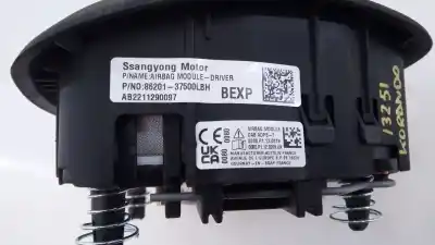 Автозапчастина б/у передня ліва подушка безопасности для ssangyong korando (c300) 1.5 посилання на oem iam 8620137500 e3-a3-25-3 