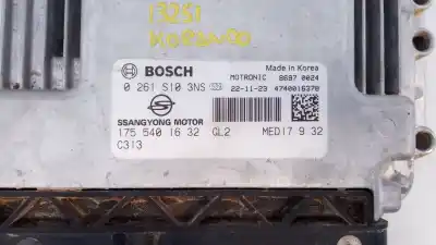 Автозапчастина б/у ебу контролер двигуна для ssangyong korando (c300) 1.5 посилання на oem iam 1755401632 e3-a3-18-1 0261s103ns