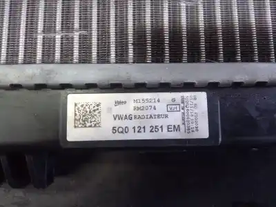 Автозапчастина б/у водяний радіатор для audi q2 (gab) design edition посилання на oem iam 5q0121251em p2-b6-19 