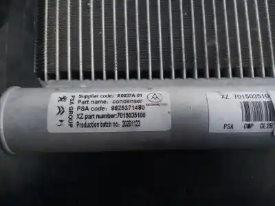 Second-hand car spare part air conditioning condenser / radiator for opel corsa f cosmos oem iam references a0037a01 p2-a4-3 9825371480